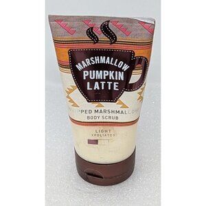 Marshmallow Pumpkin Latte Whipped Marshmallow Body Scrub Bath & Body Works